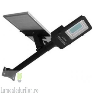LAMPA ILUMINAT STRADAL CU PANOU FOTOVOLTAIC SI CONSOLA 100W