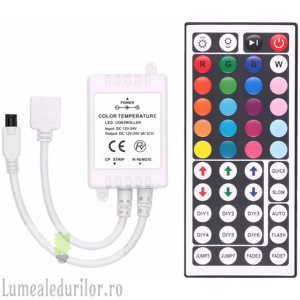 CONTROLER CU TELECOMANDA IR