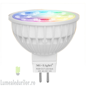 BEC LED INTELIGENT MR16 RGBW MILIGHT 4W