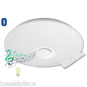 Plafoniera Porto LED 72W 500mm RGBW CCT Difuzor Telecomanda